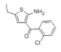 (2-amino-5-ethylthiophen-3-yl)(2-chlorophenyl)methanone|50508-60-6