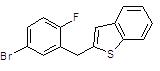 Benzo[b]thiophene, 2-[(5-broMo-2-fluorophenyl)Methyl]-|1034305-17-3|Ipragliflozin intermediate