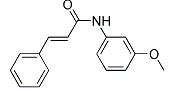 N-(肉桂酰基)-3-甲氧基苯胺