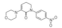 3-(4-Morpholinyl)-1-(4-nitrophenyl)-5,6-dihydro-2(1H)-pyridinone 