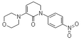 5,6-二氢-3-(4-吗啉基)-1-(4-硝基苯基)-2(1H)-吡啶酮