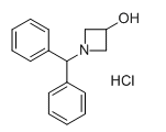 1-二苯甲基氮杂环丁烷-3-醇盐酸盐